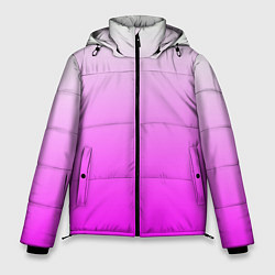 Мужская зимняя куртка Gradient color pink