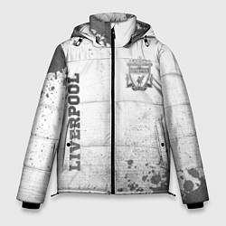 Куртка зимняя мужская Liverpool - white gradient вертикально, цвет: 3D-черный