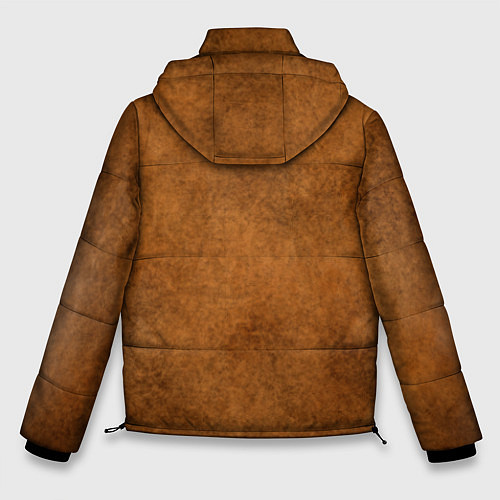Мужская зимняя куртка Рык медведя / 3D-Черный – фото 2