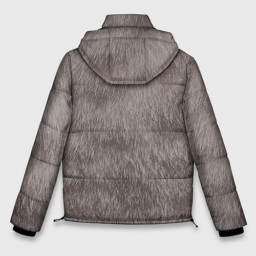 Мужская зимняя куртка Котик / 3D-Светло-серый – фото 2