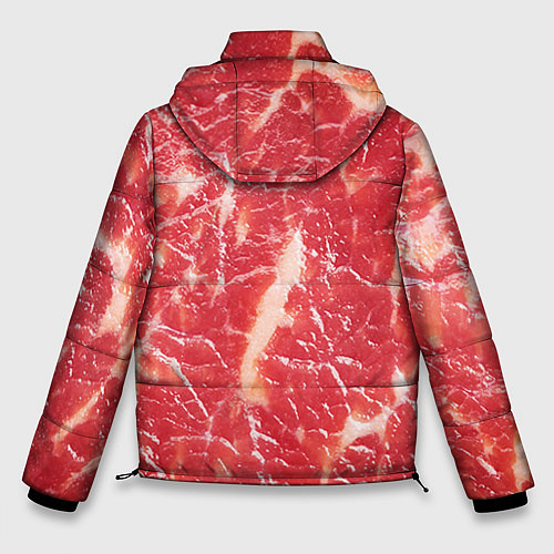Мужская зимняя куртка Мясо / 3D-Черный – фото 2
