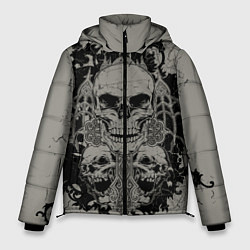 Куртка зимняя мужская Skulls, цвет: 3D-светло-серый