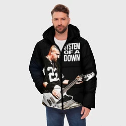 Куртка зимняя мужская System of a Down, цвет: 3D-светло-серый — фото 2