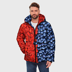 Куртка зимняя мужская Ягодка, цвет: 3D-светло-серый — фото 2