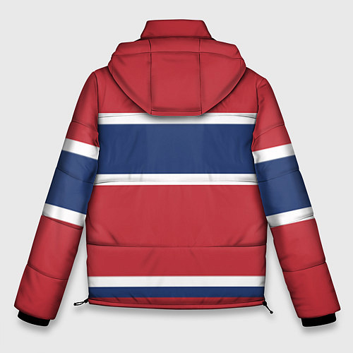 Мужская зимняя куртка Montreal Canadiens / 3D-Красный – фото 2