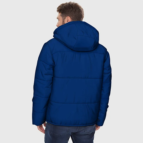 Мужская зимняя куртка Китель / 3D-Светло-серый – фото 4