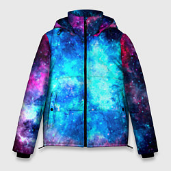 Куртка зимняя мужская Голубая вселенная, цвет: 3D-светло-серый