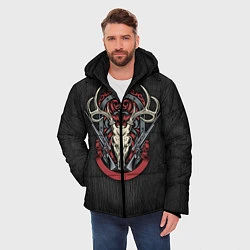 Куртка зимняя мужская Охотничий трофей, цвет: 3D-черный — фото 2