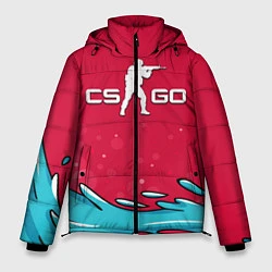 Куртка зимняя мужская CS:GO Water Elemental, цвет: 3D-черный