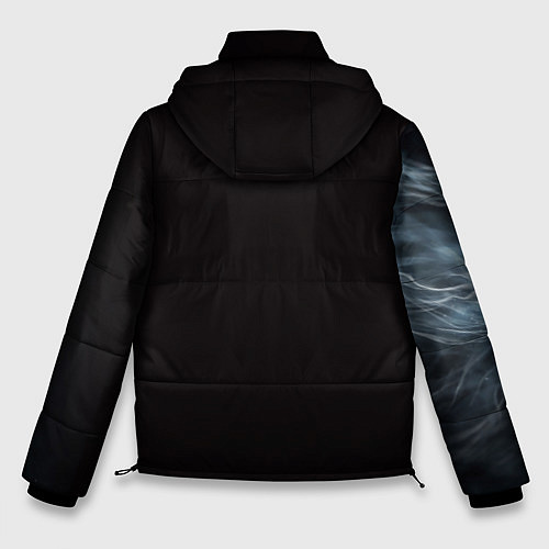 Мужская зимняя куртка Dark Souls / 3D-Черный – фото 2