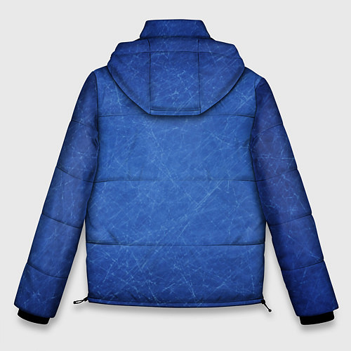 Мужская зимняя куртка Текстура / 3D-Черный – фото 2