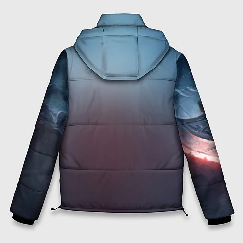 Мужская зимняя куртка Axe / 3D-Черный – фото 2