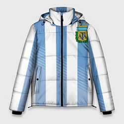Куртка зимняя мужская Сборная Аргентины: ЧМ-2018, цвет: 3D-светло-серый
