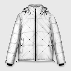 Куртка зимняя мужская Точечный узор!, цвет: 3D-красный