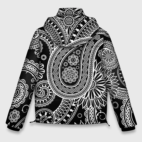 Мужская зимняя куртка Paisley / 3D-Черный – фото 2