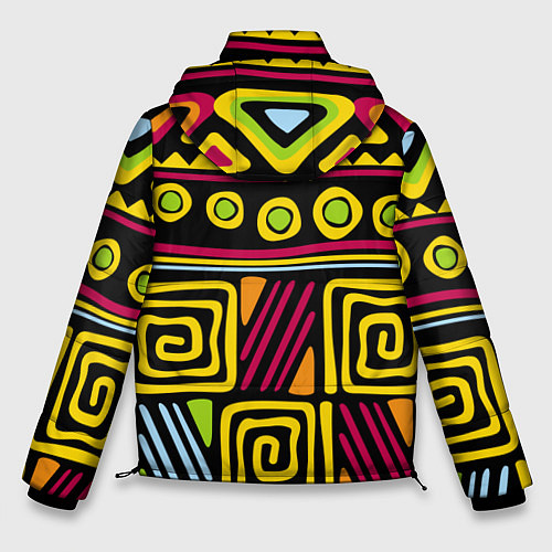 Мужская зимняя куртка Африка / 3D-Черный – фото 2