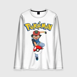 Мужской лонгслив Pokemon: Ash Ketchum