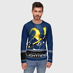 Лонгслив мужской Bay Lightning, цвет: 3D-принт — фото 2