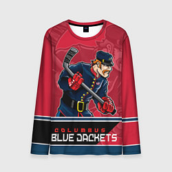 Мужской лонгслив Columbus Blue Jackets