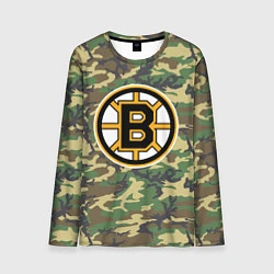 Лонгслив мужской Bruins Camouflage, цвет: 3D-принт