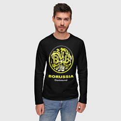 Лонгслив мужской Borussia Dortmund, цвет: 3D-принт — фото 2