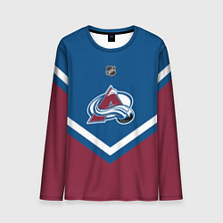 Лонгслив мужской NHL: Colorado Avalanche, цвет: 3D-принт