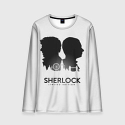 Лонгслив мужской Sherlock Edition, цвет: 3D-принт