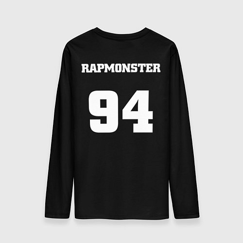 Мужской лонгслив BTS: Rapmonster / 3D-принт – фото 2
