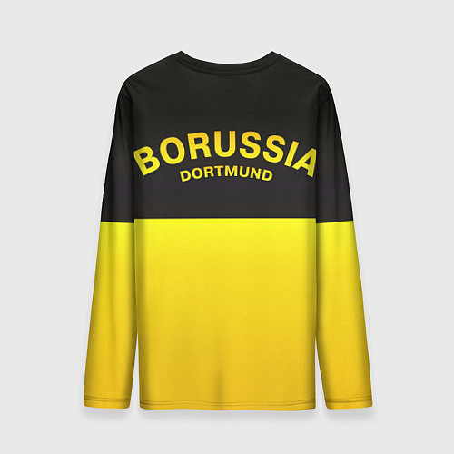 Мужской лонгслив Borussia Dortmund FC / 3D-принт – фото 2