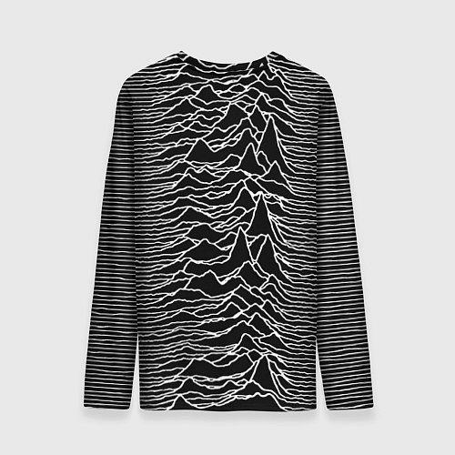 Мужской лонгслив Joy Division: Unknown Pleasures / 3D-принт – фото 2