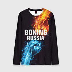 Мужской лонгслив Boxing Russia