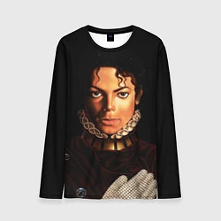 Лонгслив мужской Король Майкл Джексон, цвет: 3D-принт
