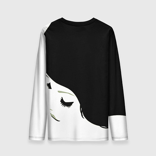 Мужской лонгслив Девушка / 3D-принт – фото 2