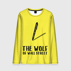Лонгслив мужской The Wolf of Wall Street, цвет: 3D-принт