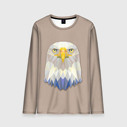 Лонгслив мужской Геометрический орел, цвет: 3D-принт