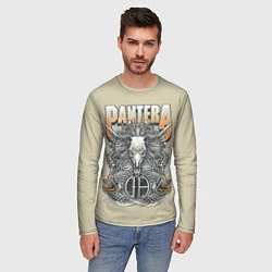Лонгслив мужской Pantera: Wild Goat, цвет: 3D-принт — фото 2