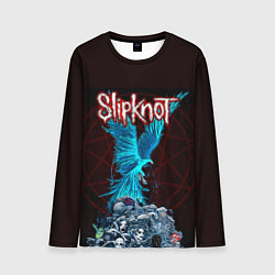 Лонгслив мужской Орел группа Slipknot, цвет: 3D-принт