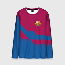 Мужской лонгслив Barcelona FC: Blue style