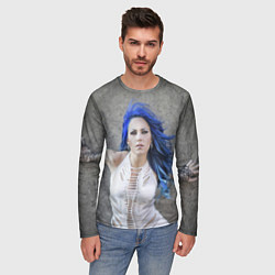 Лонгслив мужской Arch Enemy: Alissa White-Gluz, цвет: 3D-принт — фото 2