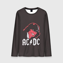 Лонгслив мужской AC/DC Devil, цвет: 3D-принт