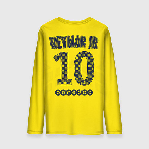 Мужской лонгслив PSG FC: Neymar Away 17/18 / 3D-принт – фото 2