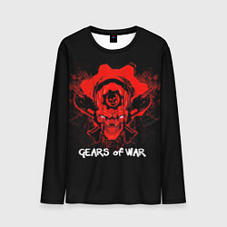 Мужской лонгслив Gears of War: Red Skull