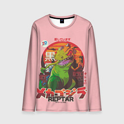 Лонгслив мужской Godzilla Reptar, цвет: 3D-принт