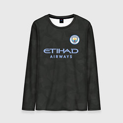 Мужской лонгслив Man City FC: Black 17/18