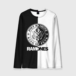 Мужской лонгслив Ramones B&W