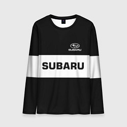 Мужской лонгслив Subaru: Black Sport