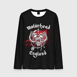 Лонгслив мужской Motorhead England, цвет: 3D-принт