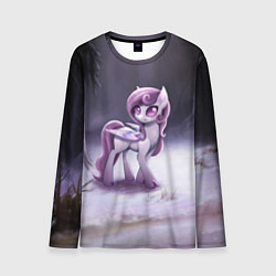 Лонгслив мужской Violet Pony, цвет: 3D-принт