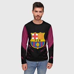 Лонгслив мужской Barcelona FC: Sport Fashion, цвет: 3D-принт — фото 2