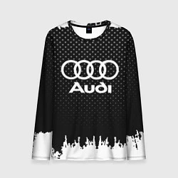 Лонгслив мужской Audi: Black Side, цвет: 3D-принт